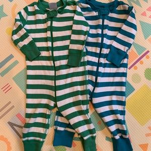 Two pairs of Hanna Andersson PJs